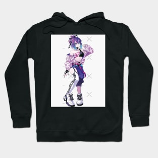 anime art girl Hoodie